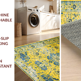 Charming Tiled Medallion Design(Yellow)