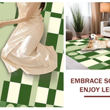 Contemporary Pastel Tiled Motif(Green)