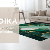 Luxe Gray Fluid Design Element(Green)