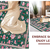 Vintage Floral Art Nouveau Elegance(Green)