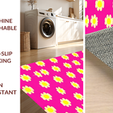 Bright Cheerful Floral Illustration(Pink)