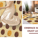 Inviting Round Design Element(Beige)