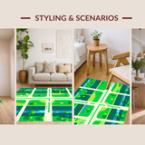 Colorful Interactive City Grid(Green)