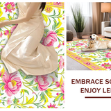 Delightful Bright Floral Composition(White)