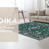 Sophisticated Vintage Medallion Design(Green)