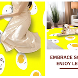 Ultra Soft Area Rug, Non Slip, Stain Resistant, Washable Area Rugs for Living Room, Bedroom, Playful Fluffy Soft Surface(Yellow)