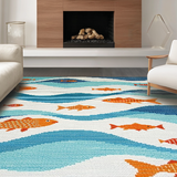 Eclectic Fisherman Charm Decor(Blue)