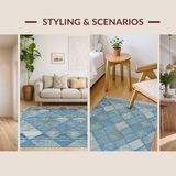 Chic Abstract Geometric Style(Blue)