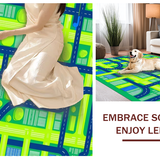 Fun City Themed Imaginative Play Surface(Green)