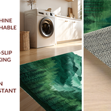 Charming Woodland Watercolor Art(Green)