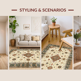 Cozy Vintage Tiled Design Theme(Beige)