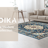 Luxe Denim Infused Rustic Charm(Blue)