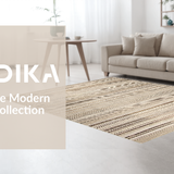 Ultra Soft Area Rug, Non Slip, Stain Resistant, Washable Area Rugs for Living Room, Bedroom, Subtle Earthy Tones with Depth(Beige)