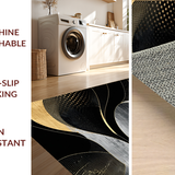 Dynamic Layered Monochrome Aesthetics(Black)