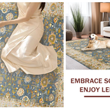 Luxurious Pastel Ogee Design(Blue)