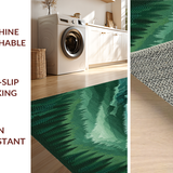 Elegant Forest Green Aesthetic Mat(Green)