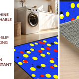 Fun Color Infused Round Layout(Blue)