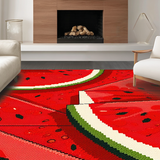 Eclectic Fun Fruit Illustration(Red)