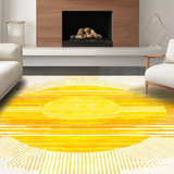 Luxurious Minimalist Radiant Art(Yellow)