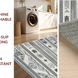 Artistic Abstract Monochrome Motif(Black)