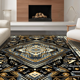 Vibrant Cultural Medallion Style(Black)