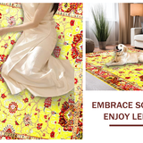 Bold Textured Vintage Charm(Yellow)