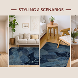 Contemporary Wave Textured Aesthetic(Blue)