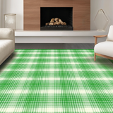 Elegant Green Plaid Arrangement(Green)