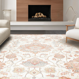 Contemporary Pastel Blooms(Ivory)