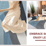 Ultra Soft Area Rug, Non Slip, Stain Resistant, Washable Area Rugs for Living Room, Bedroom, Soft Washable Kids Room Faux Wool Floor Rug(Gray)