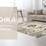 Luxurious Neutral Tufted Elements(Beige)