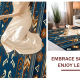 Artistic Blue and Brown Weave(Blue)