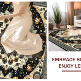 Chic Earth Tone Medallion(Black)