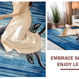 Dynamic Intricate Antelope Artwork(Blue)