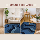 Artful Coastal Curved Theme(Blue)