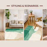 Elegant Tidal Wave Motif(Beige)