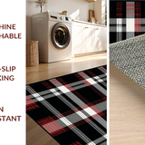 Chic Rustic Plaid Arrangement(Black)