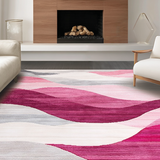 Artistic Color Wave Design(Pink)