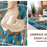 Chic Ethnic Patterned Elegance(Blue)