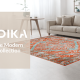 Contemporary Vibrant Floral Design(Red)