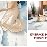 Cozy Plush Modern Shape(Gray)