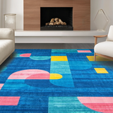Vibrant Abstract Color Splash(Blue)