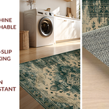 Cozy Low Pile Trellis Aesthetic(Gray)