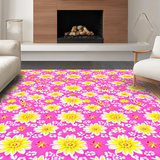 Elegant Daisy Print Serenity(Pink)