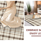 Chic Timeless Plaid Elegance(Beige)