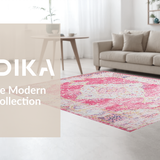 Gently Worn Timeless Geometric Style(Pink)