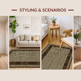 Contemporary Artistic Leopard Flourish(Beige)