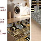 Cozy Earthy Tones Texture(Black)