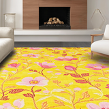 Charming Round Blossom Motif(Yellow)