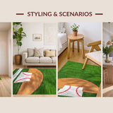 Contemporary Circular Sporty Composition(Green)